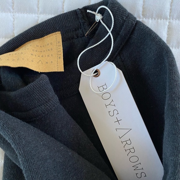 Boys + Arrows Champ Sweatshirt in Obsidian - size Medium - Picture 4 of 4